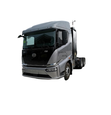 뜨거운 판매 282 킬로와트 / 시간 전력, BYD 6x4 순수 전기 트랙터 도크에 전용