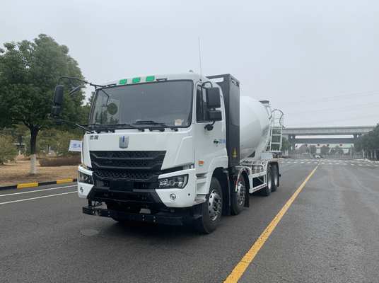 지일리 리모트 G1E 순수 전기 믹싱 트럭 8X4 충전 및 변경 통합