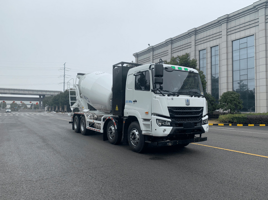 지일리 리모트 G1E 순수 전기 믹싱 트럭 8X4 충전 및 변경 통합