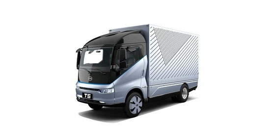 판매 챔피언 중국산 순수 전기 200KM BYD T5D 박스 물류 차량