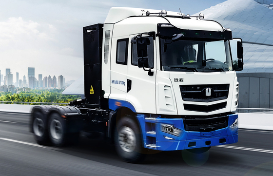 지일리 리모트 H7 순수 전기 6x4 가벼운 트랙터 350kWh 전력