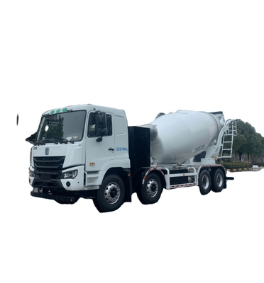 지일리 리모트 G1E 순수 전기 믹싱 트럭 8x4 충전판