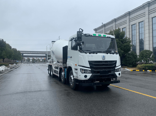 지일리 리모트 G1E 순수 전기 믹싱 트럭 8x4 충전판