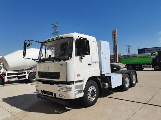 지일리 리모컨 M7E 순수 전기 6x4 트랙터 282도 충전판