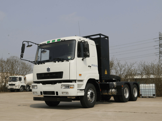 지일리 리모컨 M7E 순수 전기 6x4 트랙터 282도 충전판