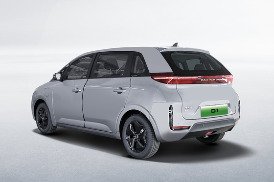 BYD 순수 전기 택시 D1는 418km의 주행거리를 가지고 있으며 전기 슬라이딩 도어